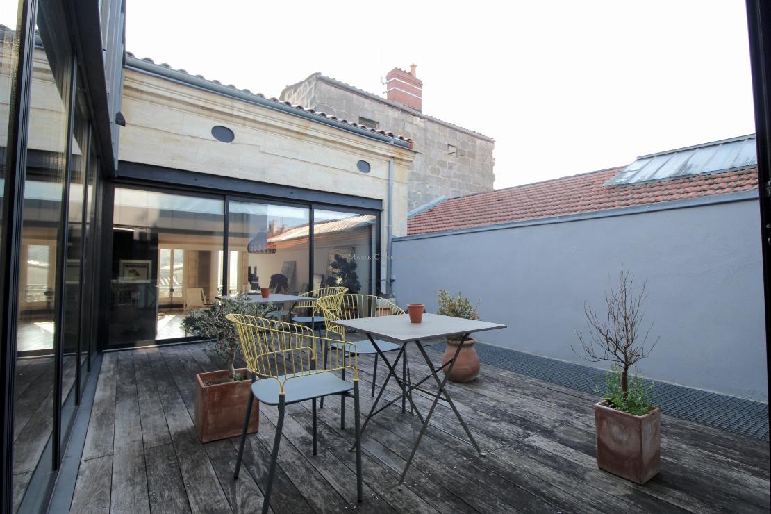 Maison en Pierre Bordeaux Jardin Public 7